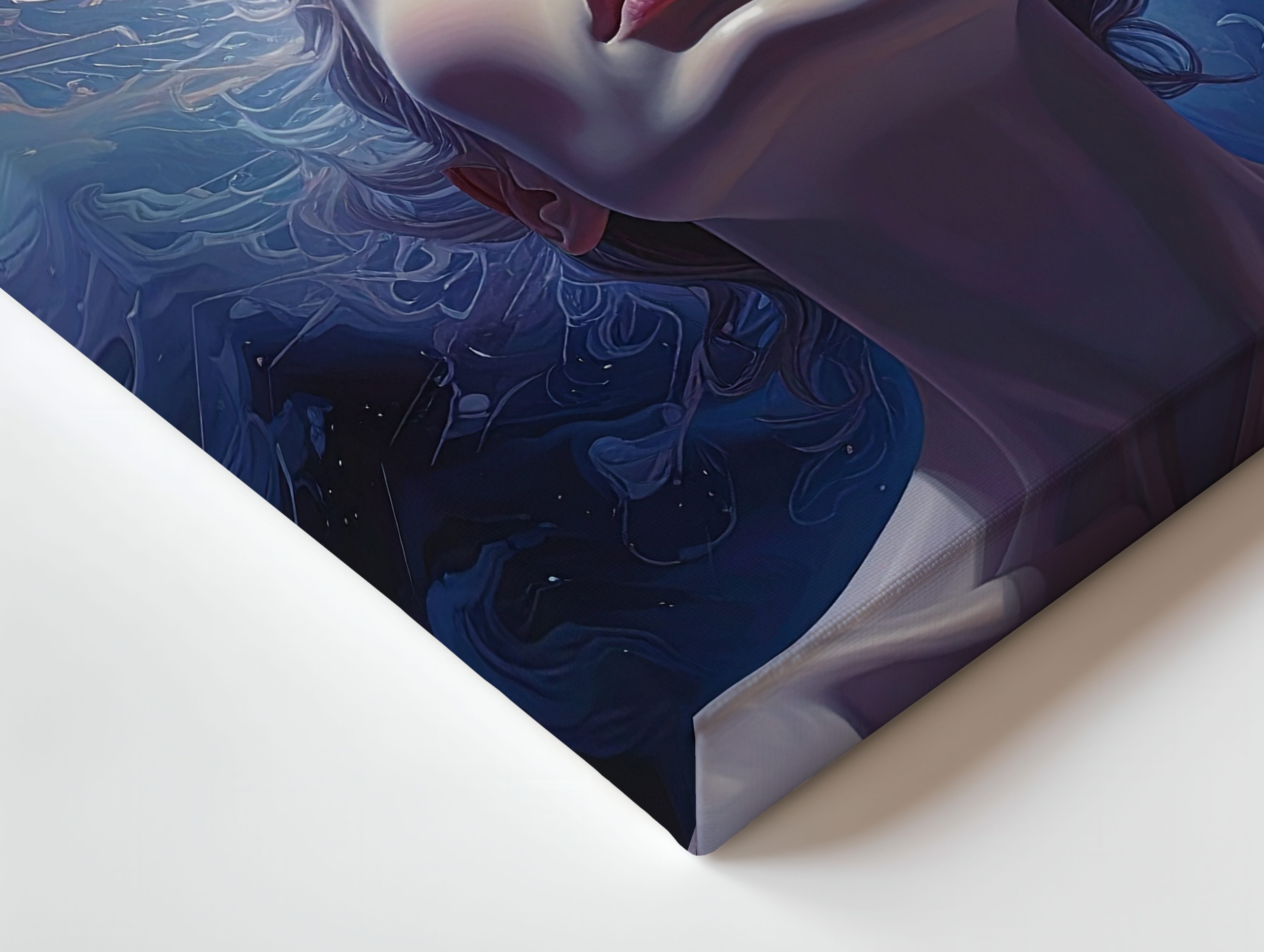 Arte de pared arte energía radiante e iluminación cósmica en lienzo del despertar espiritual - Imagen 7 de 8