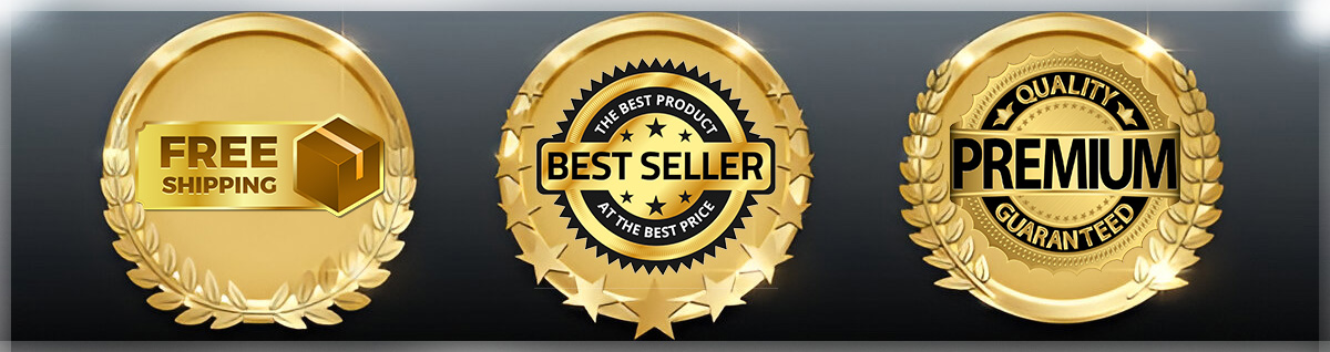 Best Seller / Free Shipping badge